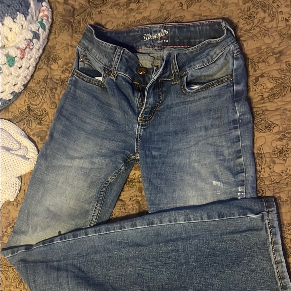 Wrangler Women's Classic Blue Boot Cut Jeans